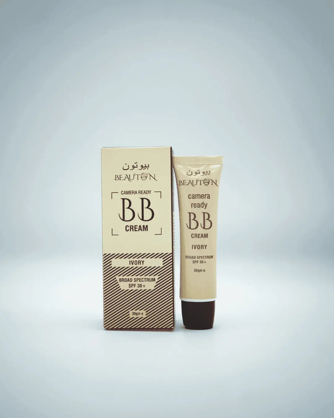 Person with visibly radiant skin and concealed imperfections, showcasing the all-in-one benefits of Beauton BB Cream for daily wear.