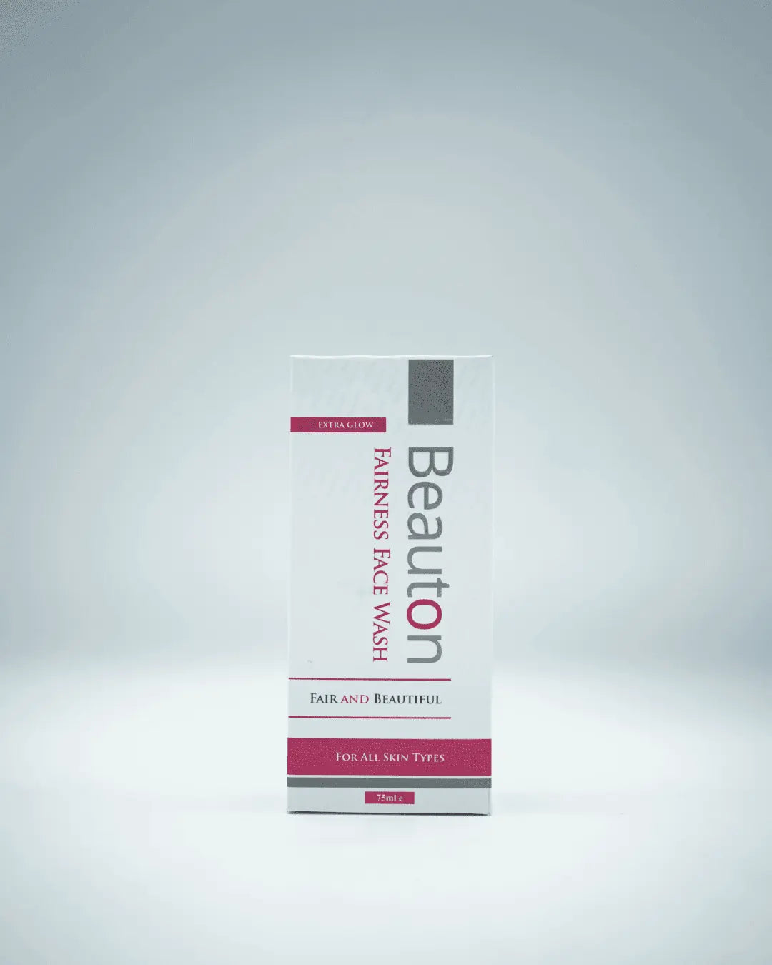 Beauton Fairness Face Wash tube, a gentle cleanser for brighter, clearer skin and a natural, youthful glow.