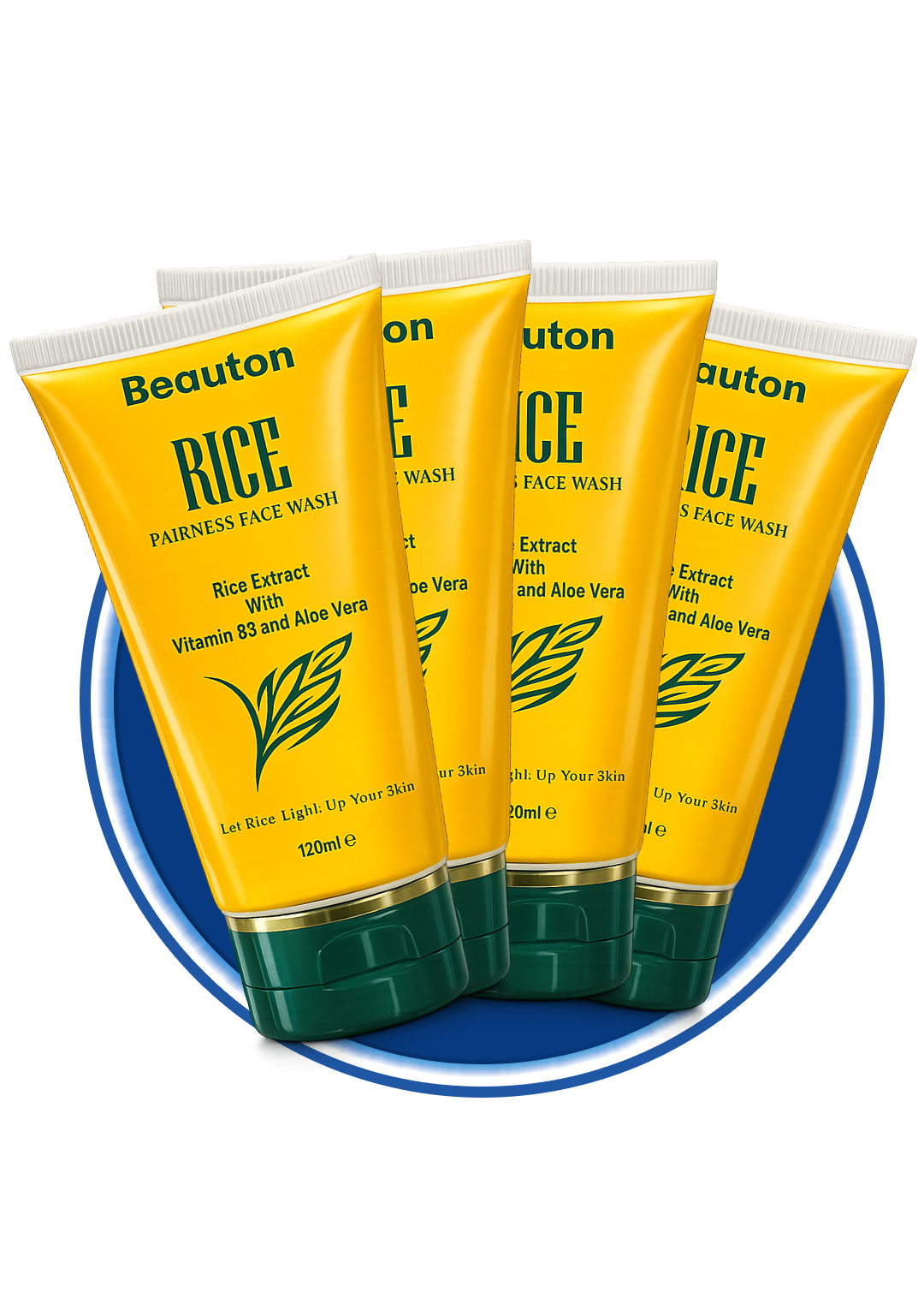 BUY 3 RICE FAIRNESS FACEWASH AND GET 1 FREE