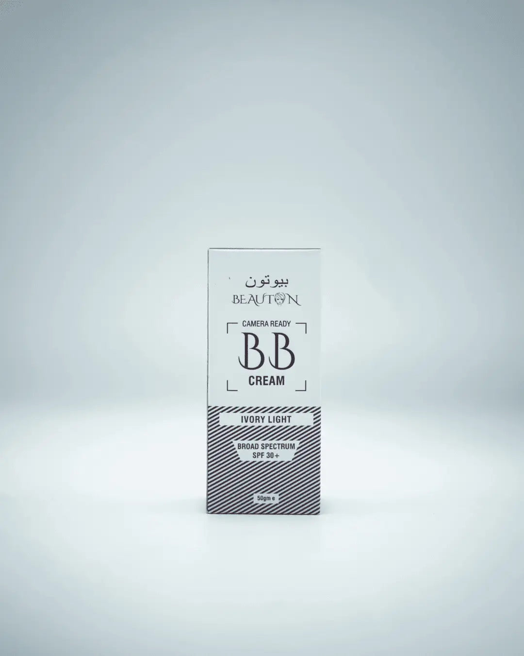 Beauton BB Cream Ivory Light, a hydrating BB cream for fair skin tones, providing a flawless, natural finish.