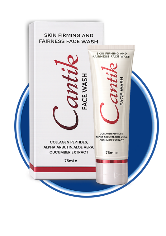 Incepta Pharma Cantik Face Wash bottle with natural ingredients and gentle cleanser for healthy, refreshed skin.