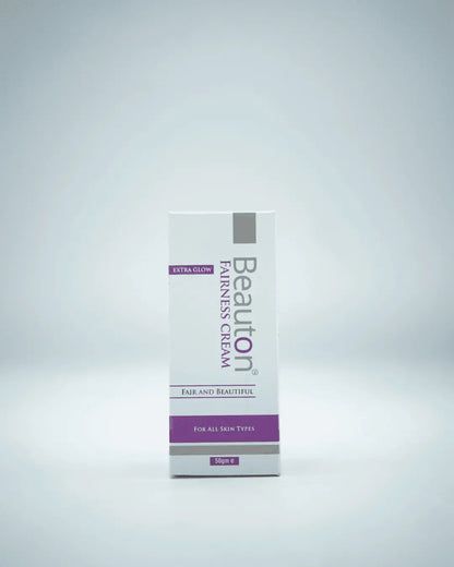 Beauton Fairness Cream jar, an advanced daily brightening cream with Glutathione and Alpha Arbutin for a radiant complexion.