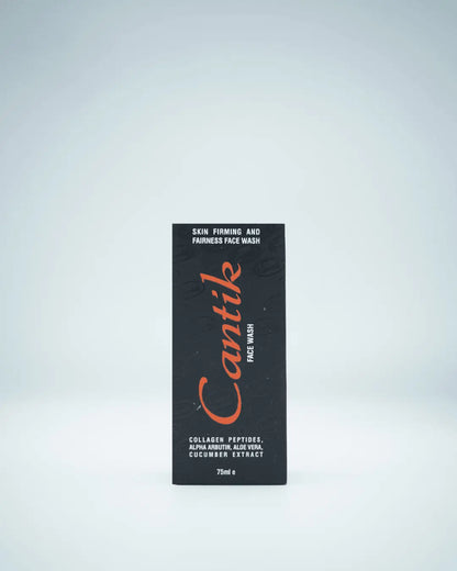 Cantik Skin Firming and Fairness Face Wash bottle, a daily cleanser to brighten, firm, and refresh skin.